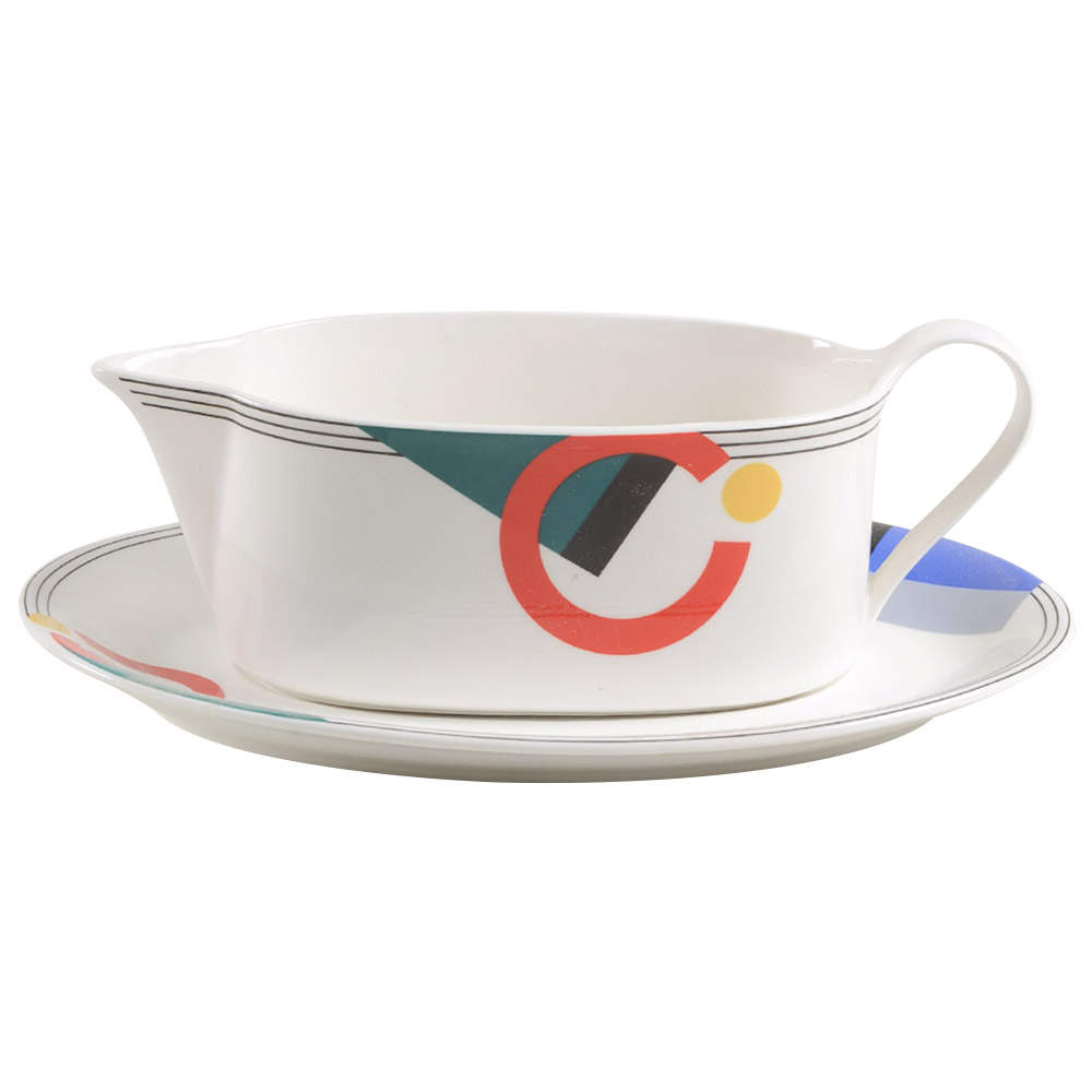 High Spirits Gravy Boat & Underplate by Mikasa-1