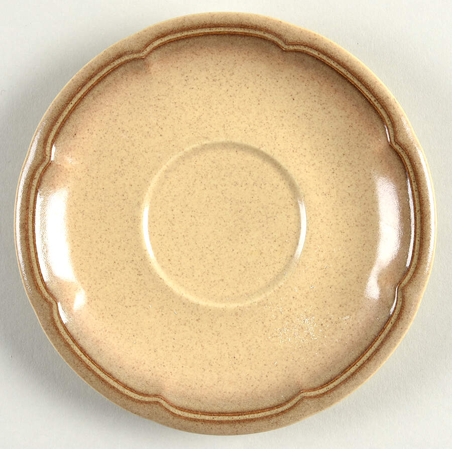 Homespun Saucer by Mikasa-1