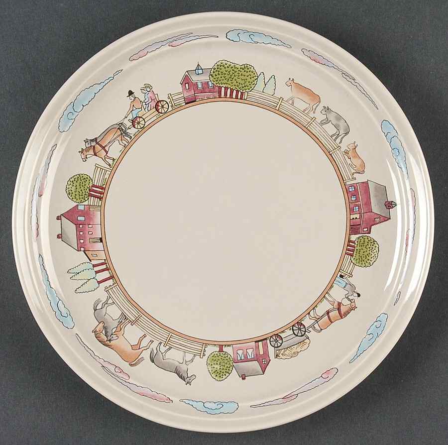 Homestead Salad Plate by Mikasa-1
