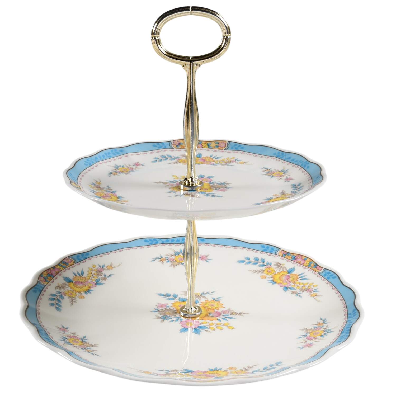 Hospitality 6 5/8"-10"  2 Tiered Serving Tray (Dp, Sp) HC by Mikasa-1