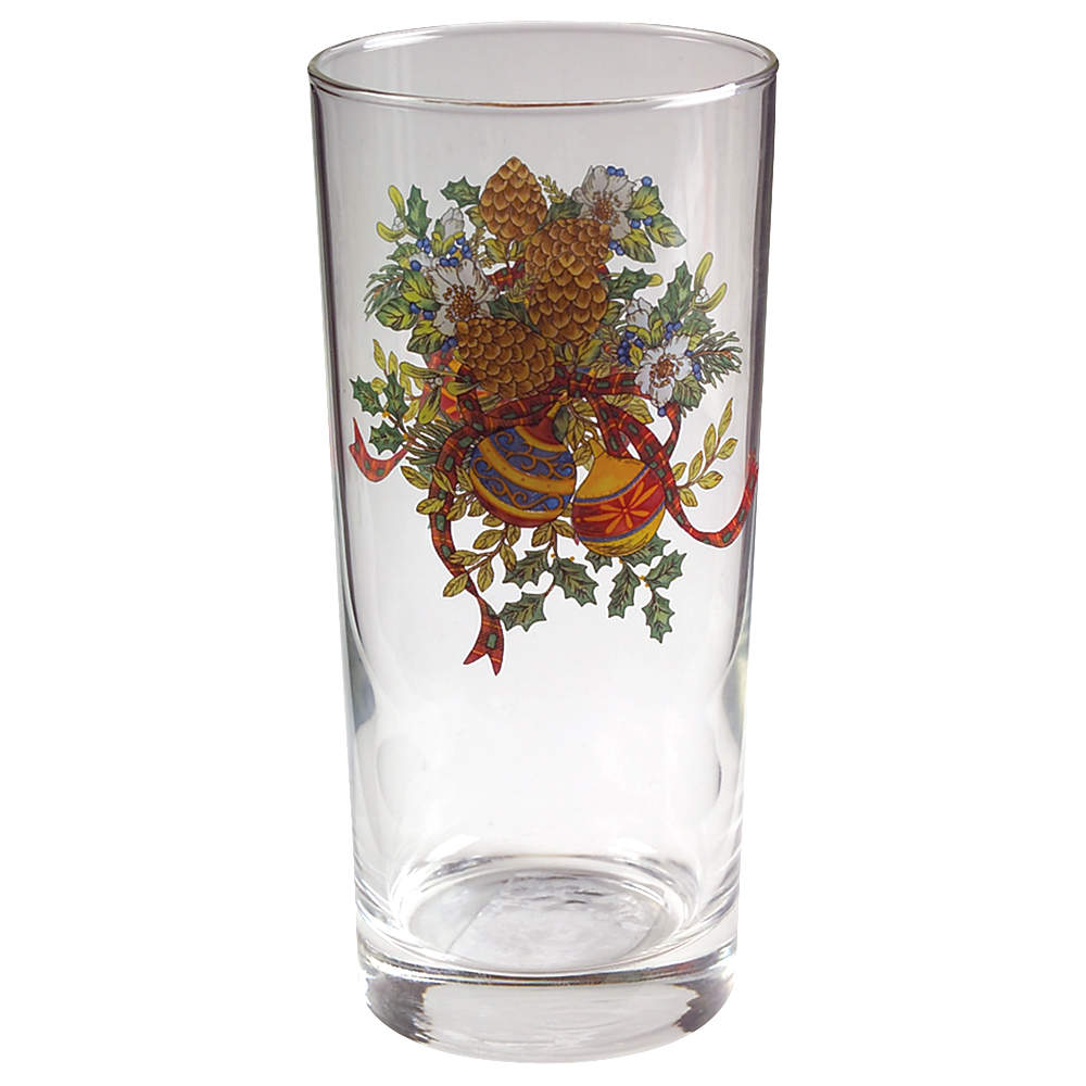Holiday Season 12 Oz Glassware Tumbler by Mikasa-1