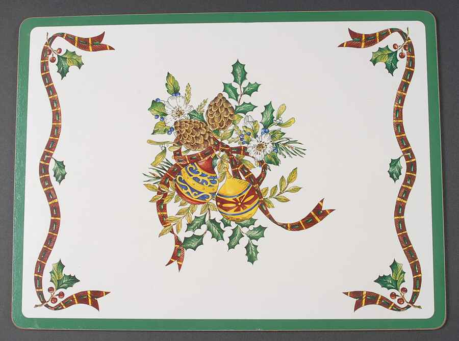 Holiday Season Corkboard Placemat by Mikasa-1