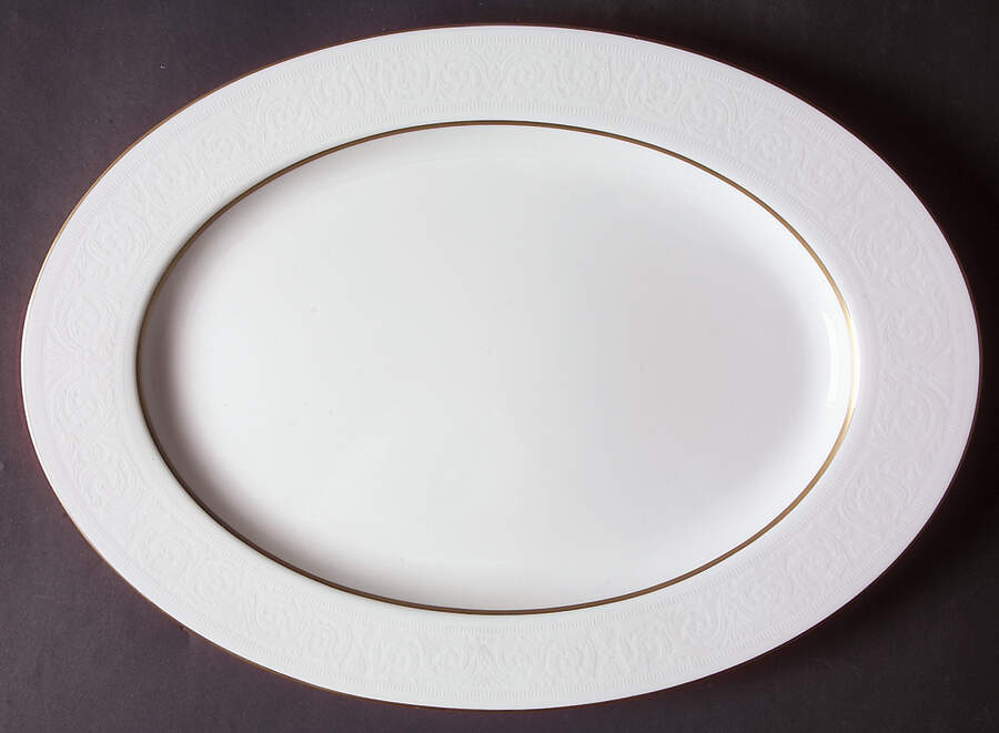 Hunter 15" Oval Serving Platter by Mikasa-1