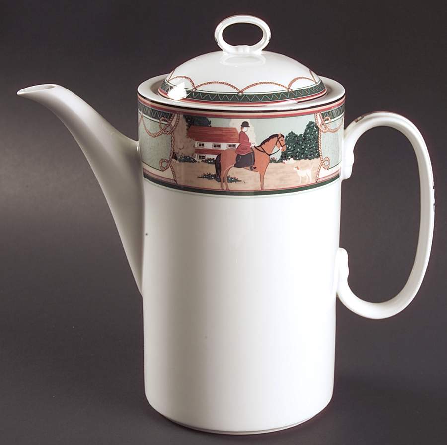 The Hunt Coffee Pot & Lid by Mikasa-1