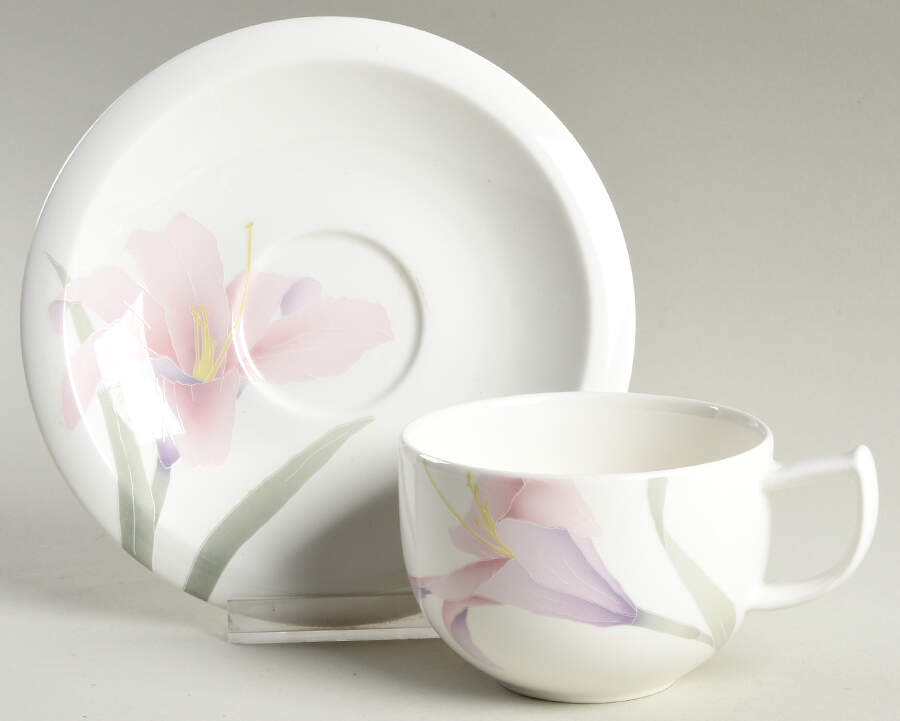 Images Flat Cup & Saucer Set by Mikasa-1