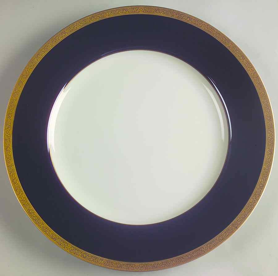 Imperial Blue 12" Chop Plate (Round Platter) by Mikasa-1