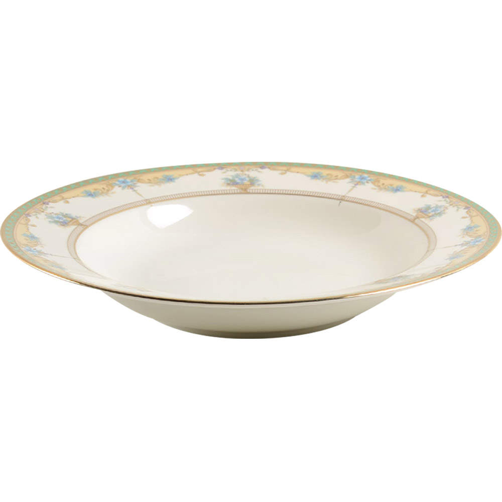 Imperial Bouquet Rim Soup Bowl by Mikasa-1
