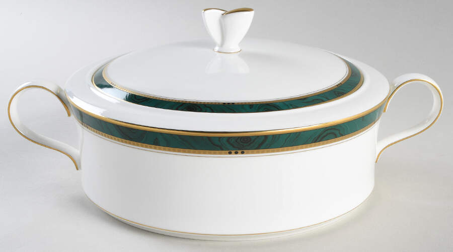 Imperial Emerald 2 Qt Round Covered Casserole by Mikasa-1