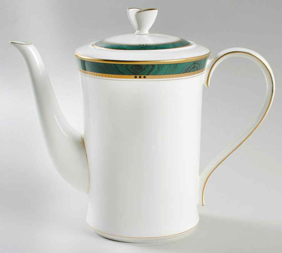Imperial Emerald Coffee Pot & Lid by Mikasa-1