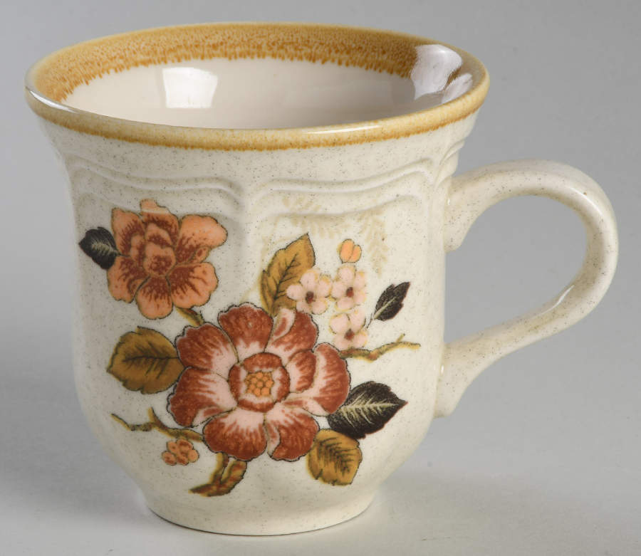 Imperial Garden Flat Cup by Mikasa-1