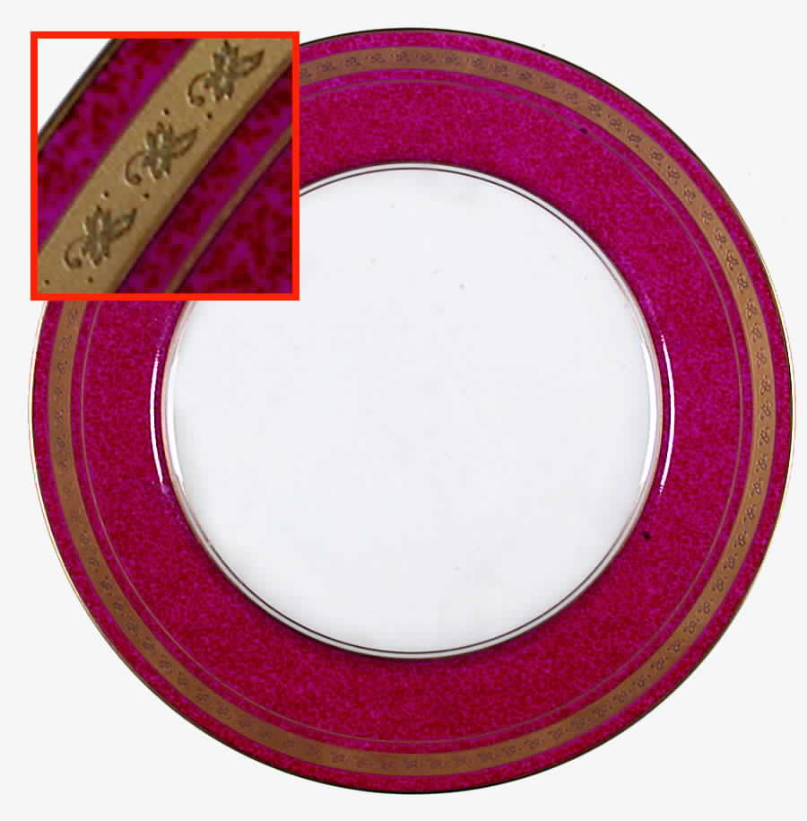 Imperial Garnet Salad Plate by Mikasa-1