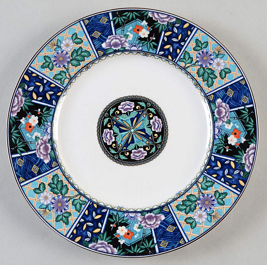 Imperial Garden Salad Plate by Mikasa-1