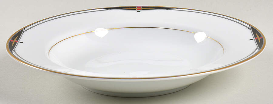 Imperial Hall Rim Soup Bowl by Mikasa-1