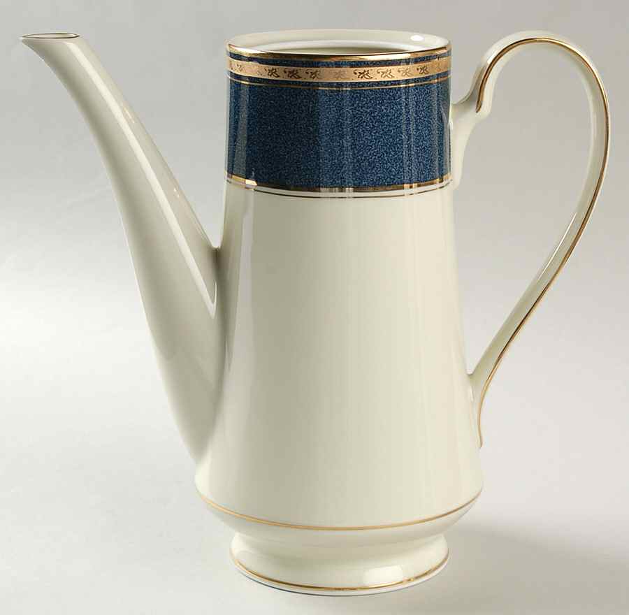 Imperial Lapis Coffee Pot No Lid by Mikasa-1