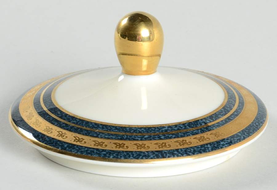 Imperial Lapis Lid for Sugar Bowl by Mikasa-1