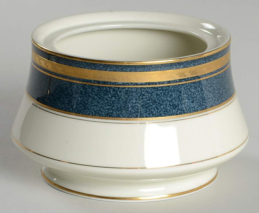 Imperial Lapis Sugar Bowl No Lid by Mikasa-1