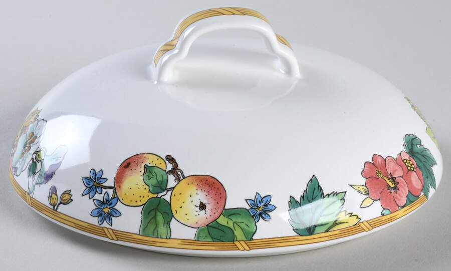 Imperial Meadow Lid for Round Vegetable by Mikasa-1