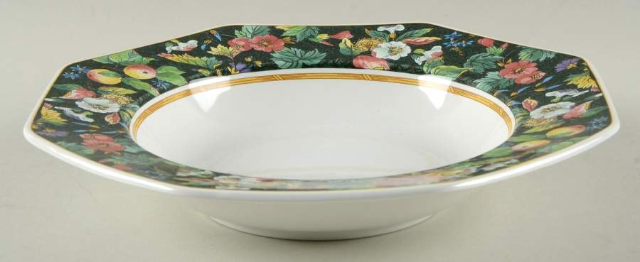 Imperial Meadow Large Rim Soup Bowl by Mikasa-1