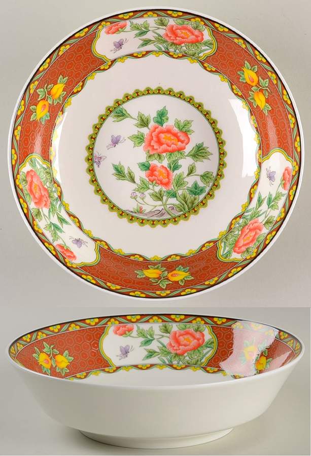 Imperial Palace 8" Round Vegetable Bowl by Mikasa-1