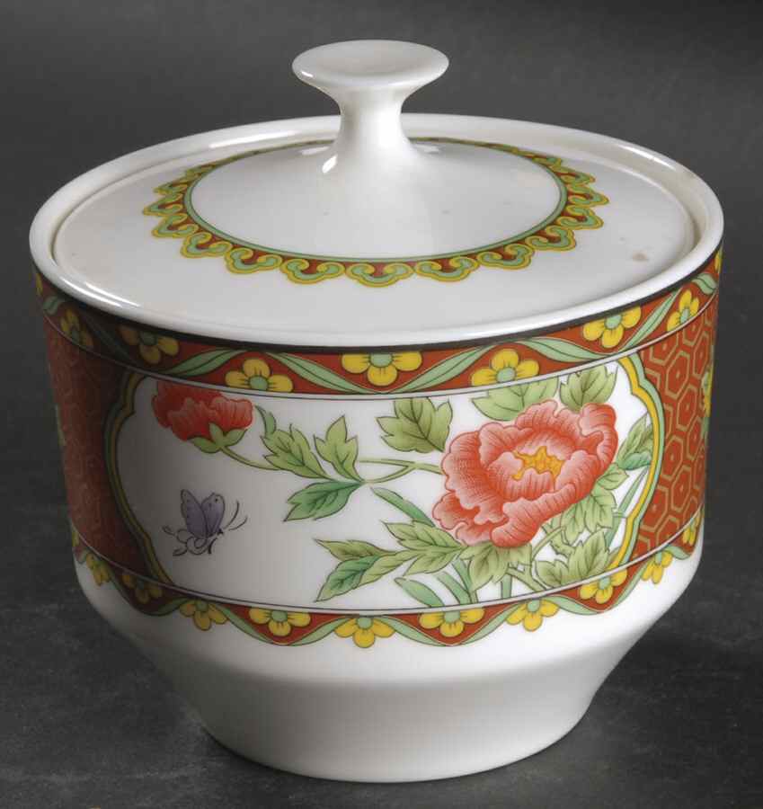 Imperial Palace Sugar Bowl & Lid by Mikasa-1