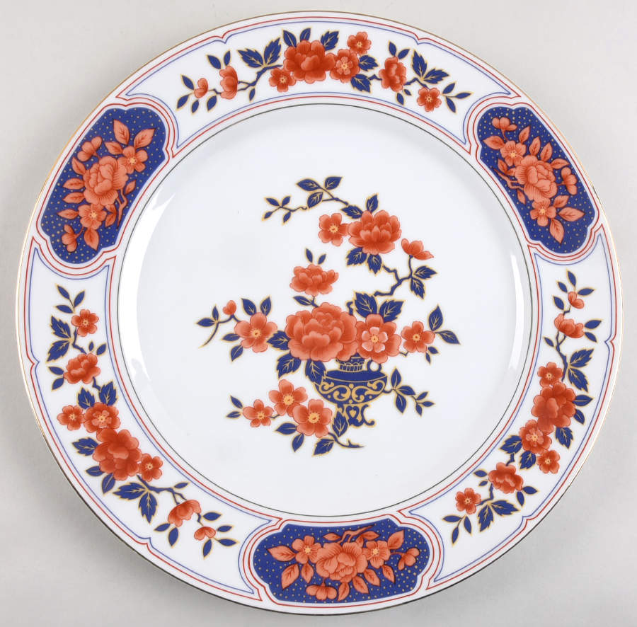 Imperial Peony 12" Chop Plate (Round Platter) by Mikasa-1