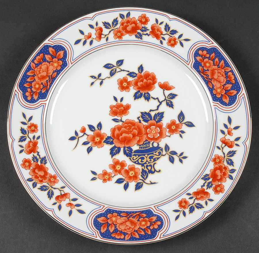 Imperial Peony Dinner Plate by Mikasa-1