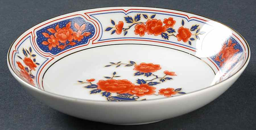 Imperial Peony Fruit/Dessert (Sauce) Bowl by Mikasa-1