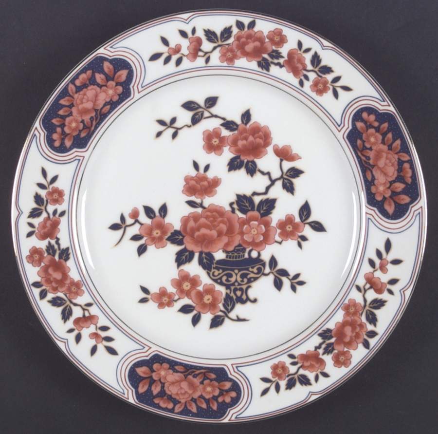 Imperial Peony Dinner Plate by Mikasa-1