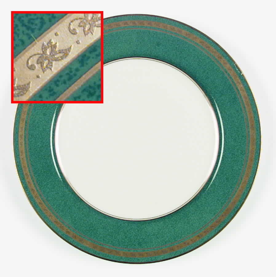 Imperial Turquoise Dinner Plate by Mikasa-1