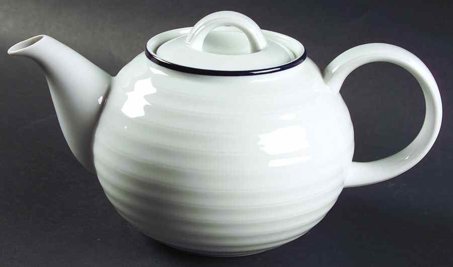Indigo Circle Teapot & Lid by Mikasa-1