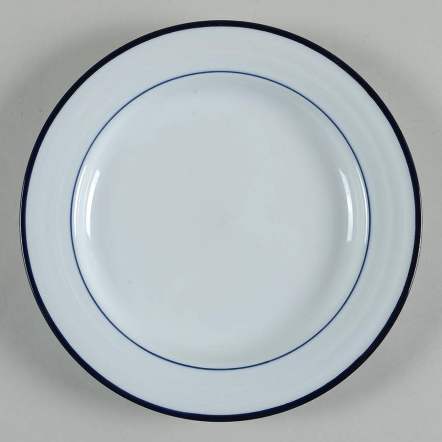 Indigo Circle Salad Plate by Mikasa-1