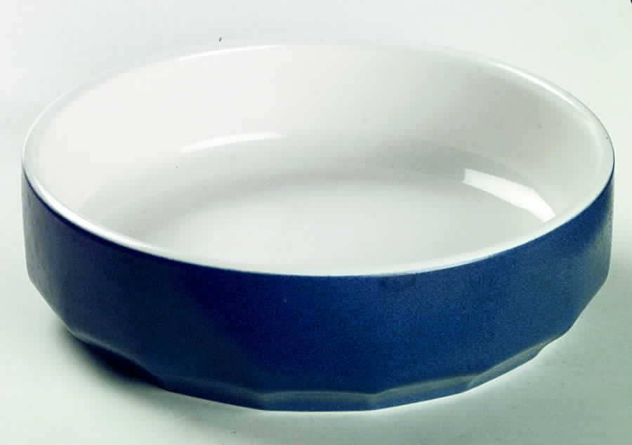 Indigo Blue 9" Round Vegetable Bowl by Mikasa-1