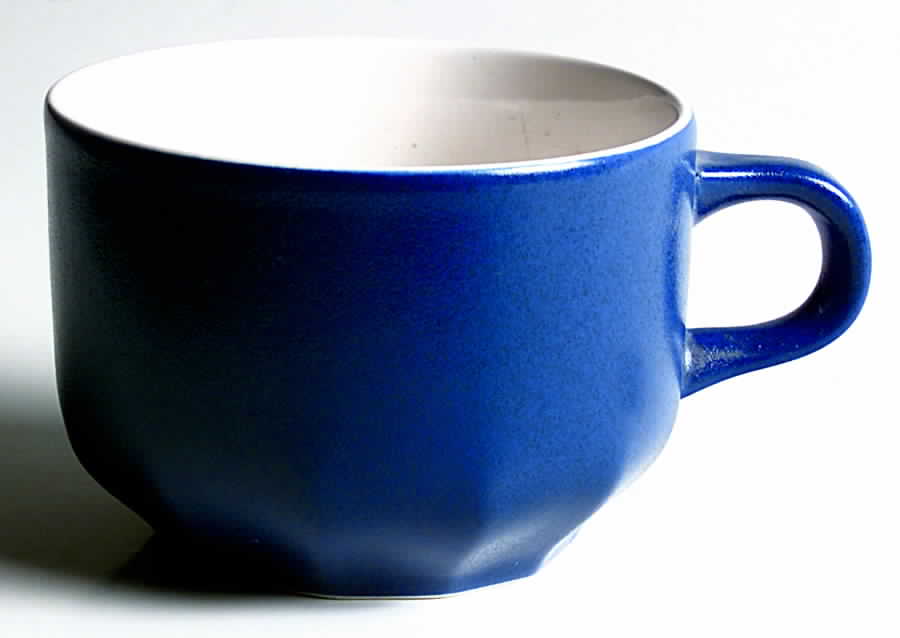 Indigo Blue Flat Cup by Mikasa-1