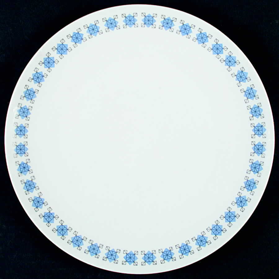 Indigo Dinner Plate by Mikasa-1