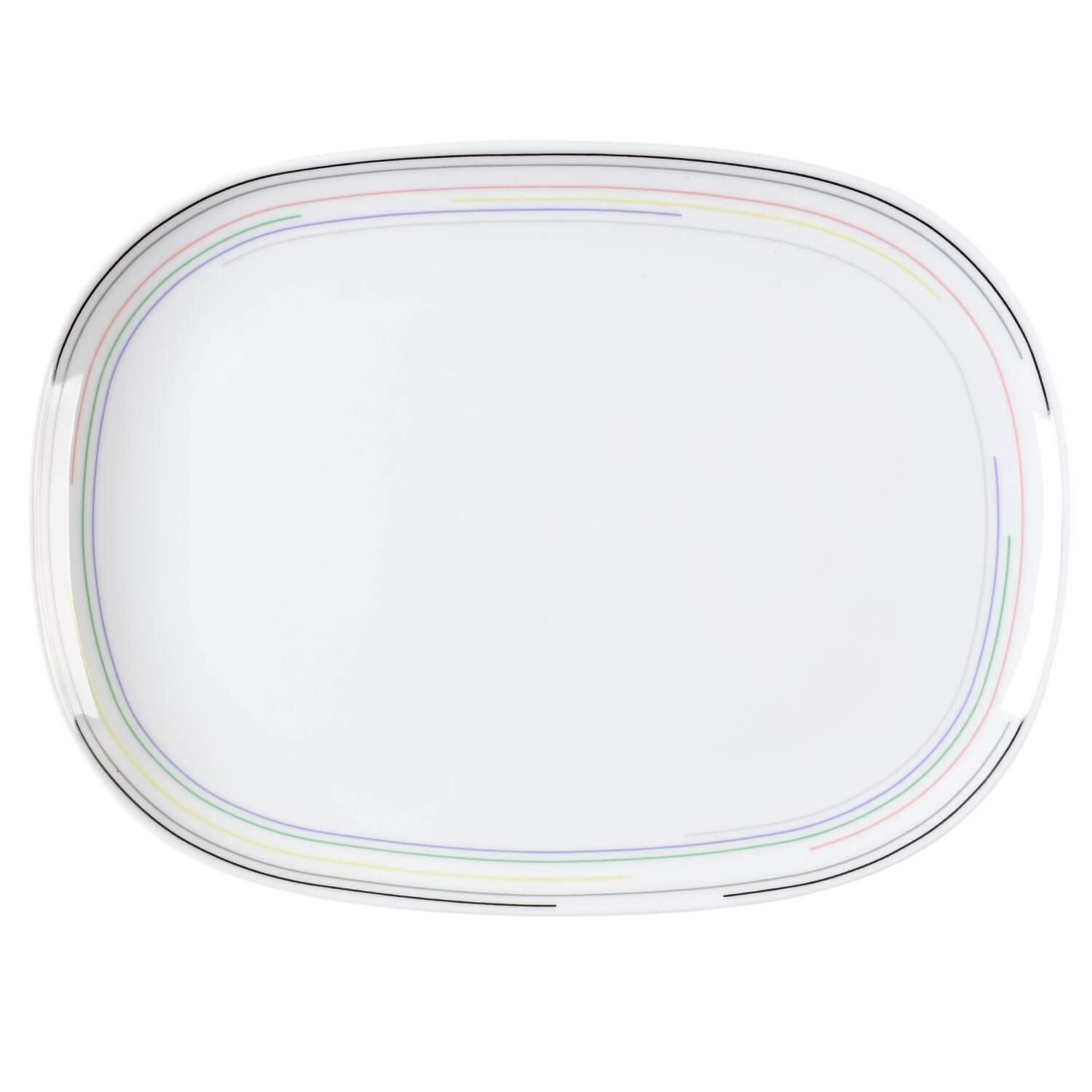 Interview 13" Oval Serving Platter by Mikasa-1
