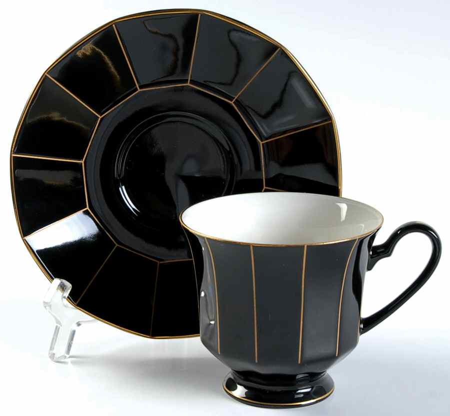 Intimate Footed Cup & Saucer Set by Mikasa-1