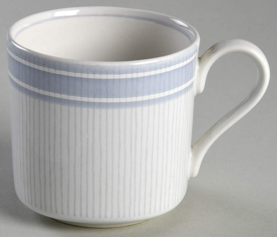 Irish Linen Blue Flat Cup by Mikasa-1