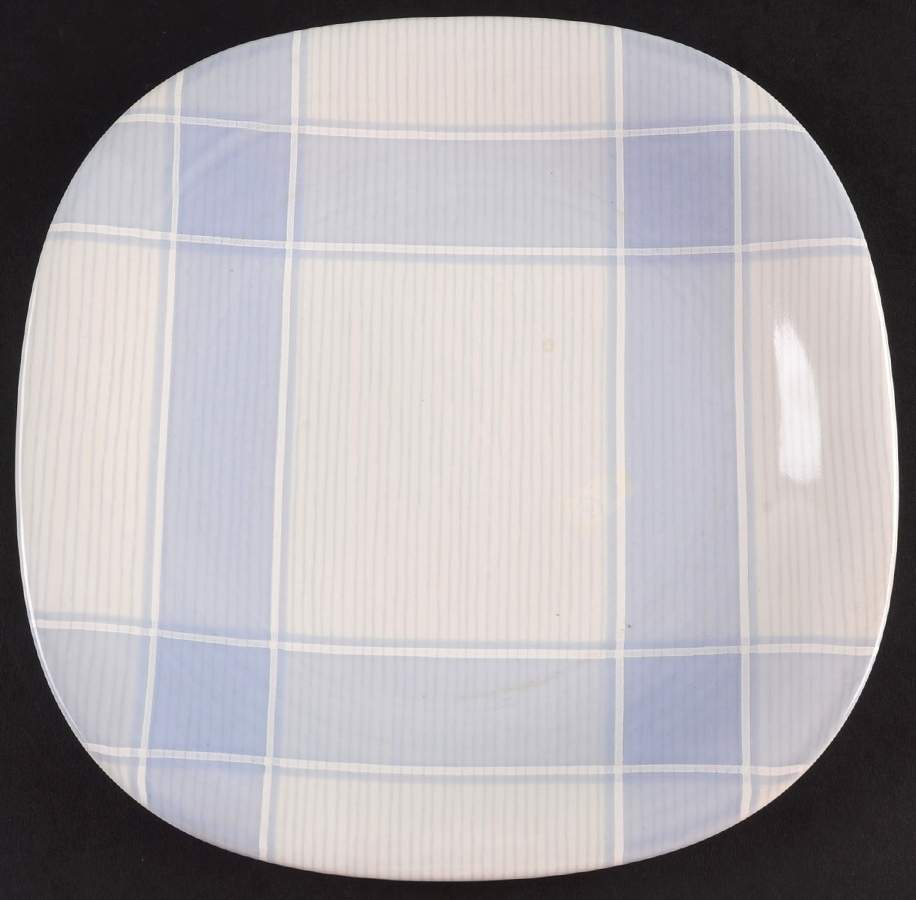 Irish Linen Blue Salad Plate by Mikasa-1
