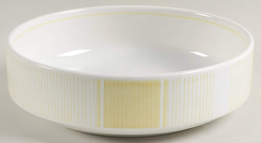 Irish Linen Yellow Coupe Cereal Bowl by Mikasa-1