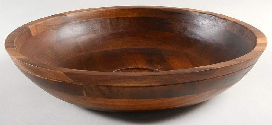 Italian Countryside (Stoneware) Wood Tray for 2 Pc Chip & Dip Set by Mikasa-1