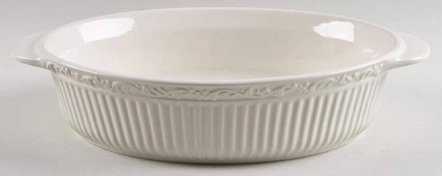 Italian Countryside (Stoneware) 13" Oval Open Casserole with Handles by Mikasa-1