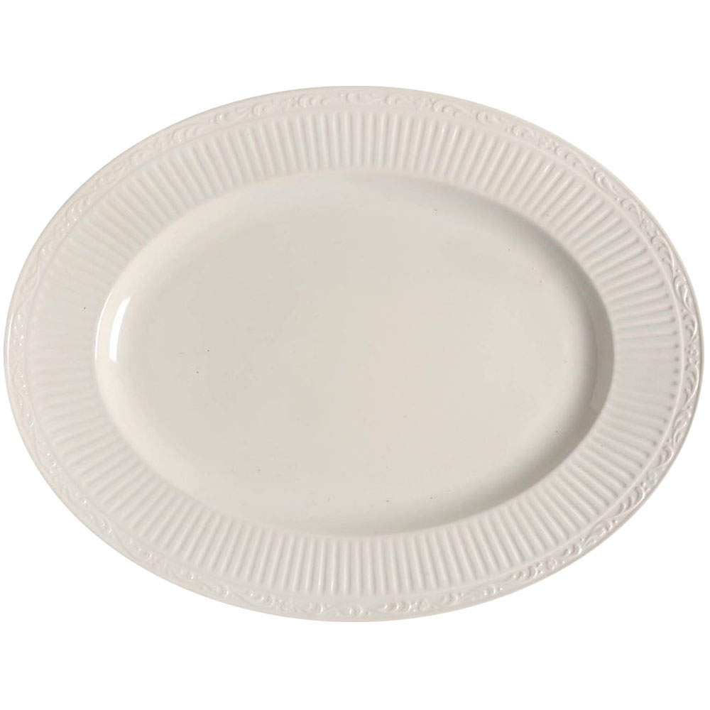 Italian Countryside (Stoneware) 15" Oval Serving Platter by Mikasa-1