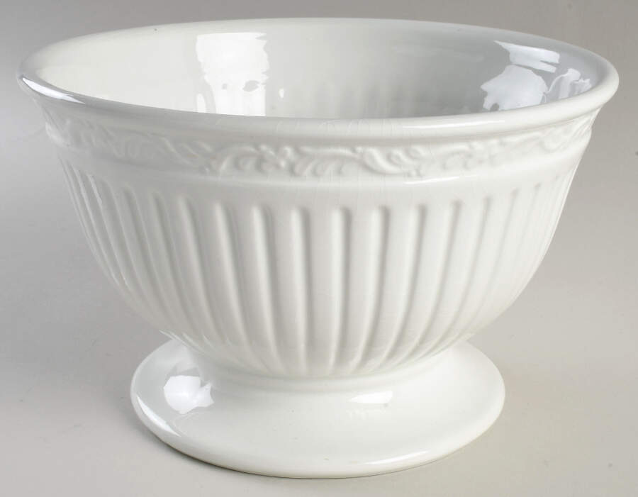 Italian Countryside (Stoneware) 10" Footed Bowl by Mikasa-1