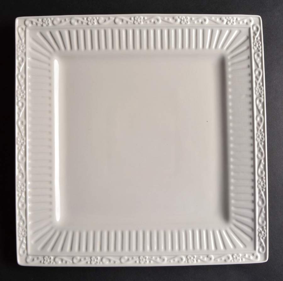 Italian Countryside (Stoneware) Square Dinner Plate by Mikasa-1