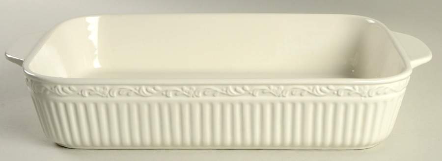Italian Countryside (Stoneware) 13"  Rectangular Baker by Mikasa-1
