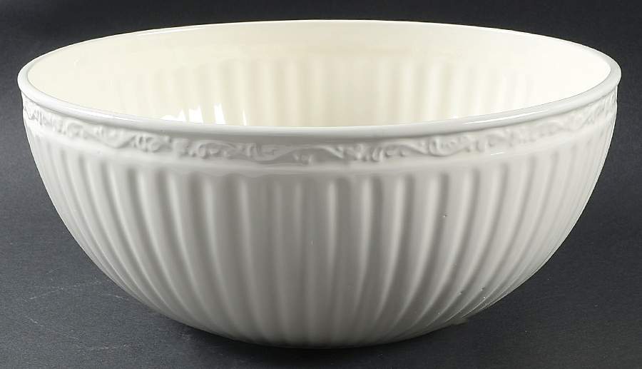 Italian Countryside (Stoneware) 11" Large Salad Serving Bowl by Mikasa-1
