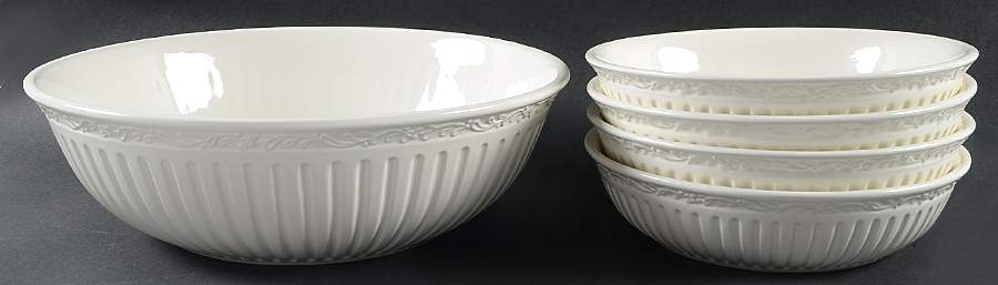 Italian Countryside (Stoneware) (5 Piece) Pasta Serve Set by Mikasa-1