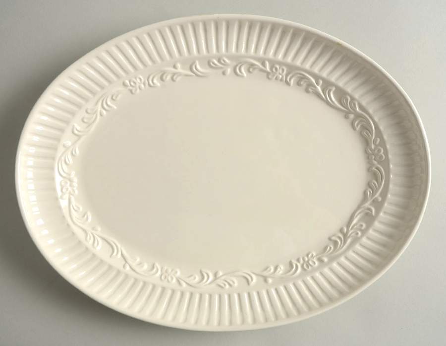 Italian Countryside (Stoneware) 12" Oval Serving Platter by Mikasa-1
