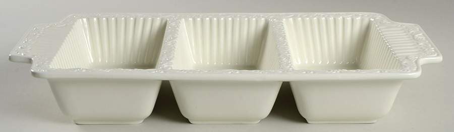 Italian Countryside (Stoneware) 3 Part Rectangular Divided Server by Mikasa-1