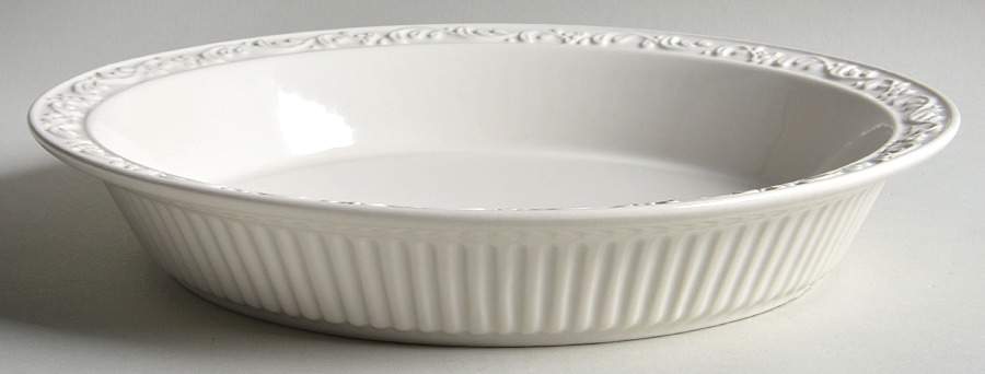 Italian Countryside (Stoneware) 11" Pie Baking Plate by Mikasa-1